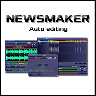 Newsmaker - Audio editing
