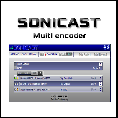 Sonicast - Multi encoder