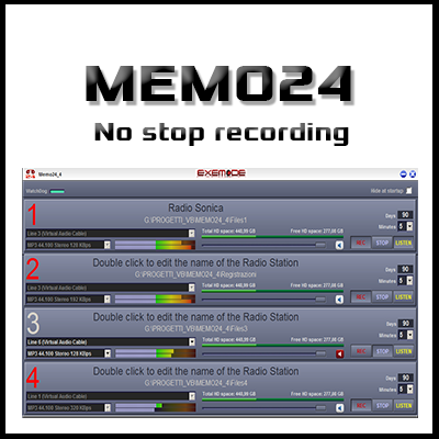 Memo24 - No stop recording